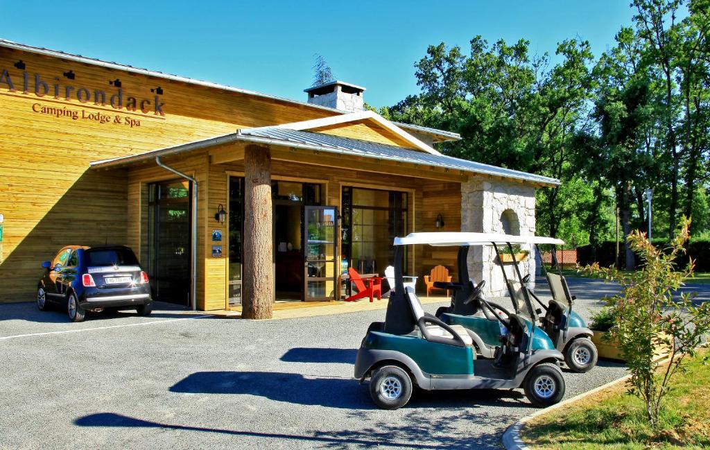 Albirondack Camping Lodge&Spa Exterior foto