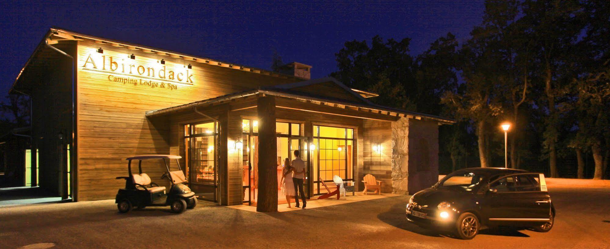 Albirondack Camping Lodge&Spa Exterior foto